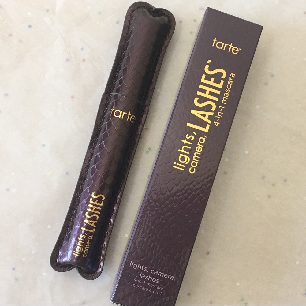 Tarte Full Size Mascara Light, Camera, Lashes NEW